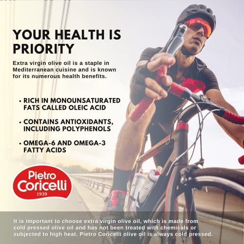 Pietro Coricelli: White Truffle Flavored Extra Virgin Olive Oil (Evoo) | Cold Pressed | Condiment Of Mediterranean Cuisine | Add Rich Flavor To Your Gourmet Dishes (250Ml 8.45Fl Oz) #TOP3