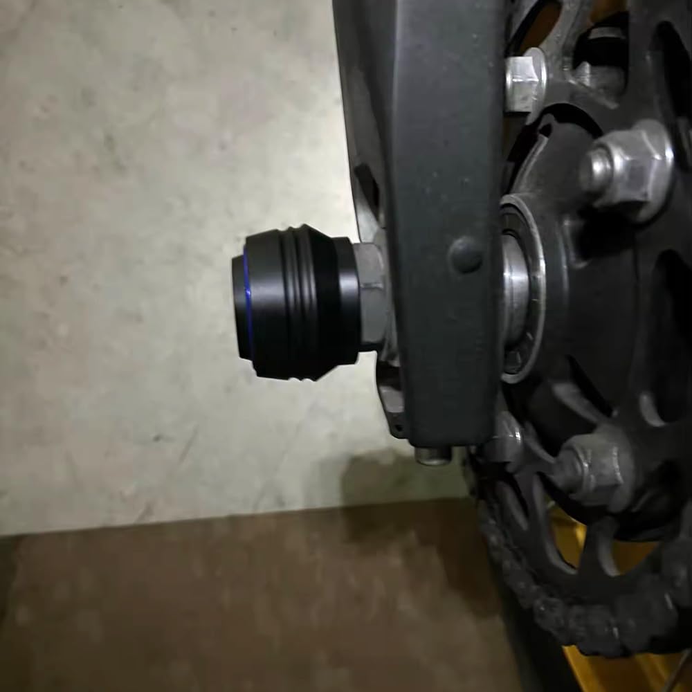 Motorrad Zubehör Vorderachse Gabelschutz für Voge Valico DS900X DS525X 900 525 DSX DSX525 DSX900 2024 2025 Sturzpads Radschutz Kollisionsschutz Dekorative Achsabdeckungen (Grau)