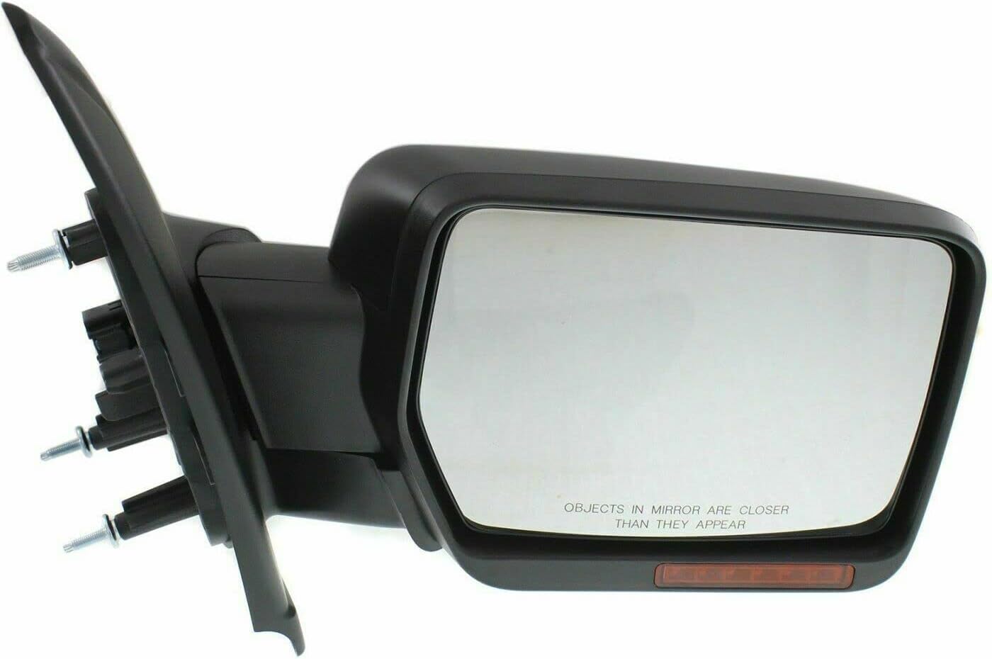 Side View Mirror Set Power Glass Paintable For 2011-2014 Ford F-150 Direct Replacement