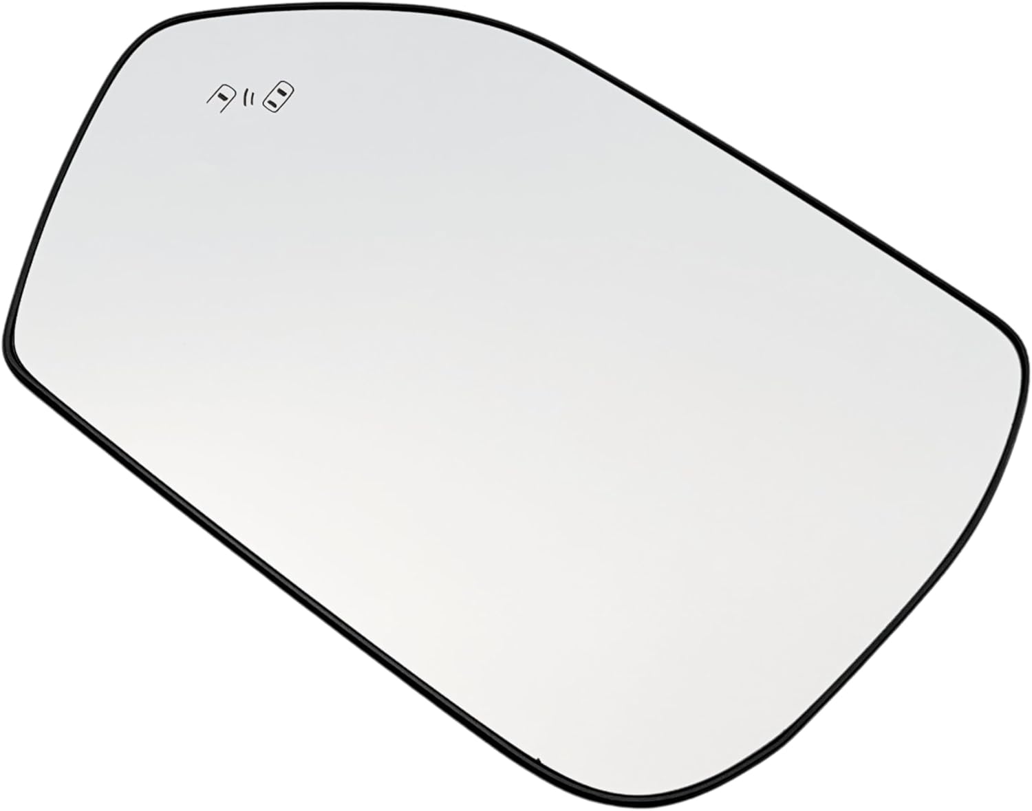 Left Driver Side Mirror Glass Heated With Blind Spot Without Auto Dimming Compatible with 2020 2021 2022 2023 2024 2025 Ford Explorer (Driver Blind Spot No-Anti-glare))