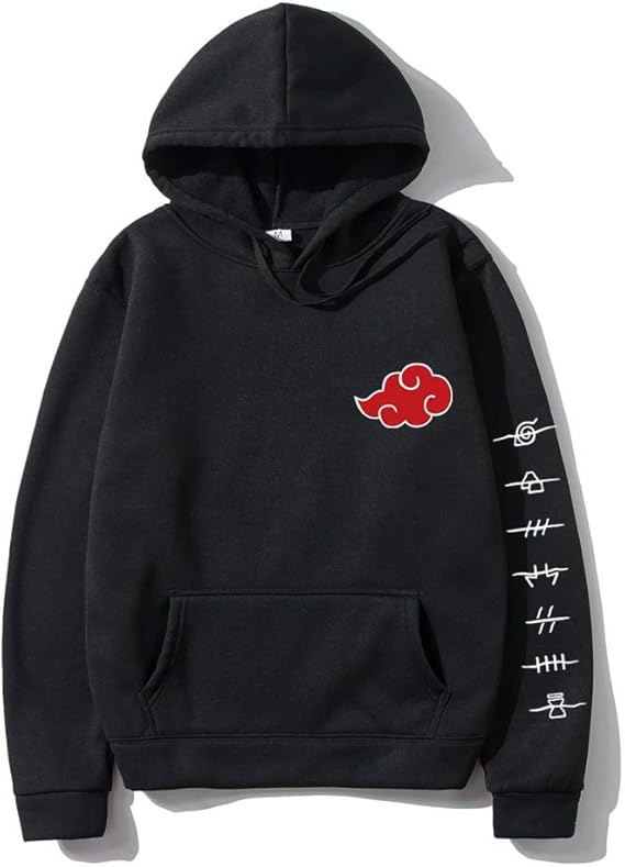 ZEDALE Naruto Akatsuki Cloud Symbols Print Hombres Sudaderas Sudadera Ropa  de calle Sudadera con capucha Hombres Mujeres, Negro, XXXX-Large :  Amazon.com.mx: Ropa, Zapatos y Accesorios