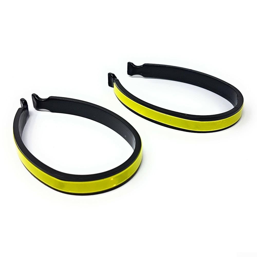Bike Trouser Clips 2pcs Reflective Ankle Strap Safety