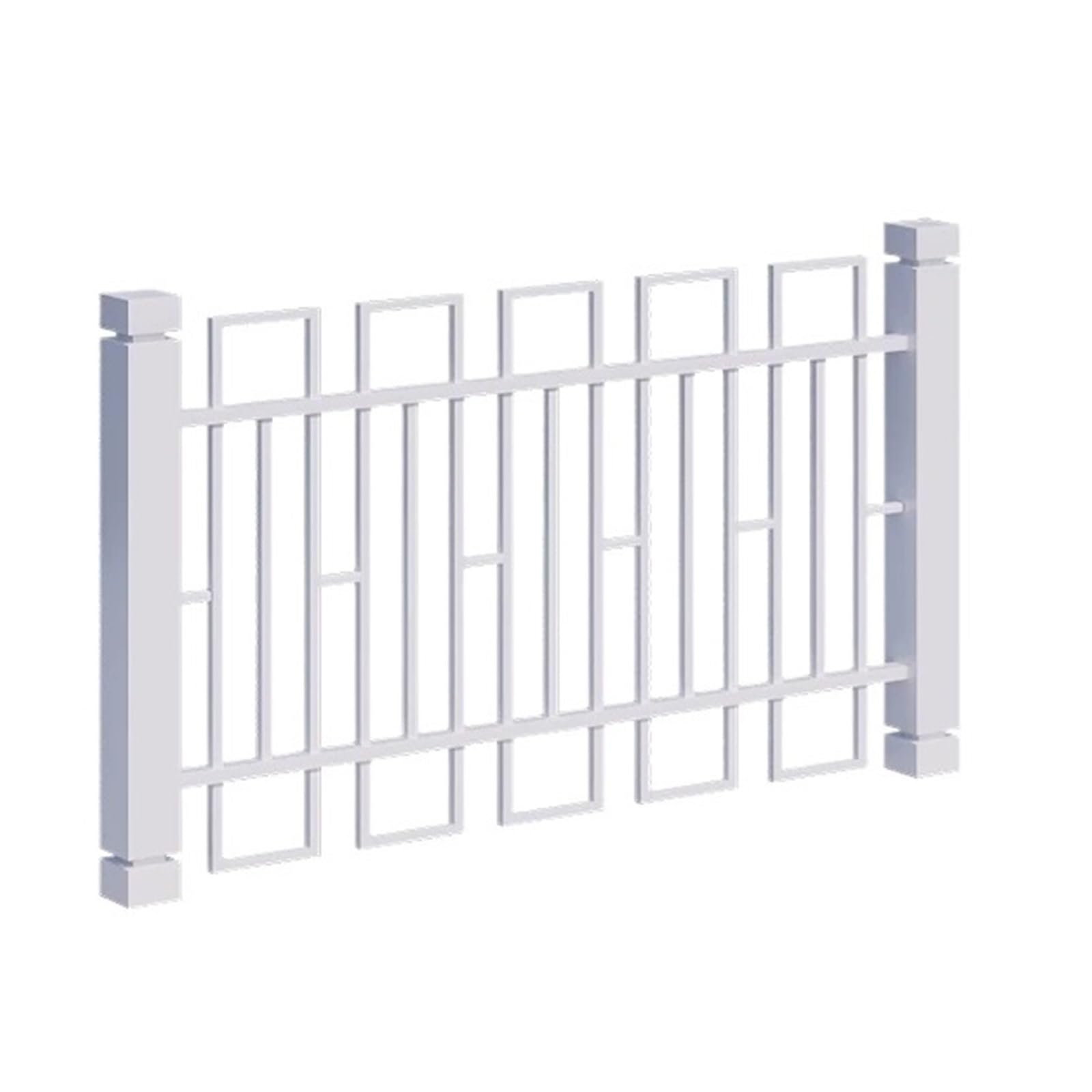 Garden Trough Planters Space Separation Barrier Splicable Partition Fence