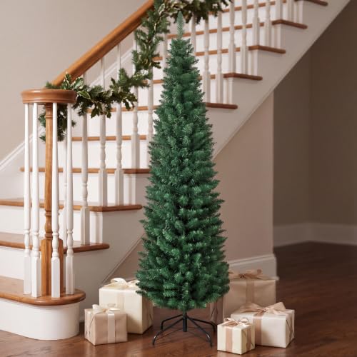 HAPPYGRILL 5FT Slim Pencil Christmas Tree - image 2
