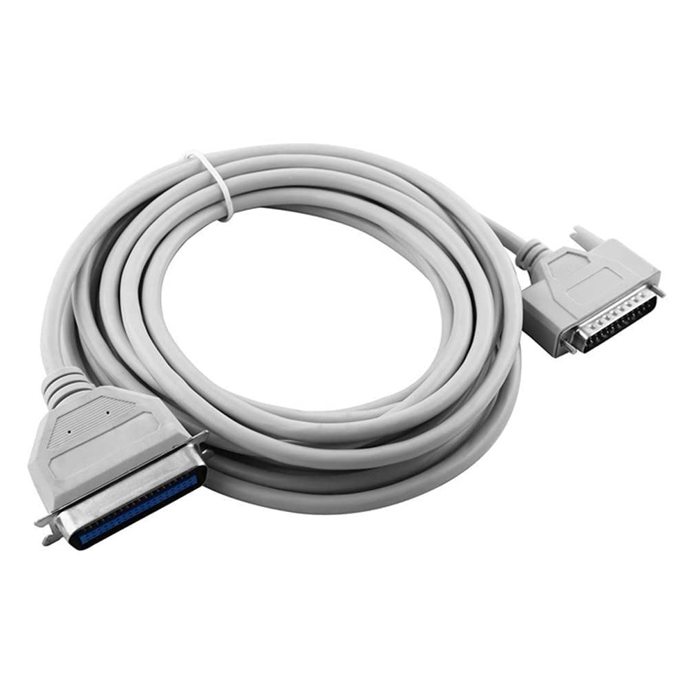 Cavo per stampante parallelo M41, 1,5 m, DB25 maschio a CN36, cavo di prolunga IEEE 1284 per stampante, 25 poli a 36 poli, collegamento di alta qualità