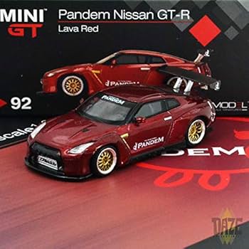 Amazon | MINI GT 1:64 Scale Model - PANDEM NISSAN GT-R R35 w