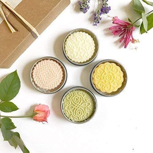 Kaya - Gift Set Of 4 Solid Lotion Bars - Natural & Organic #TOP1