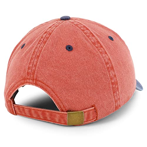 Image of Trendy Apparel Shop Oversize XXL Pigment Dyed Washed Cotton Baseball Cap