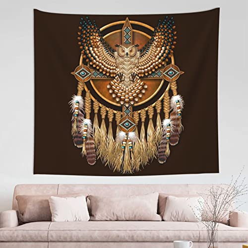 Asyg Native American Tapestry Wall Tapestry Large Tapestry Native Background Indian Tapestry Wall Hanging (51Inx60In) #TOP7