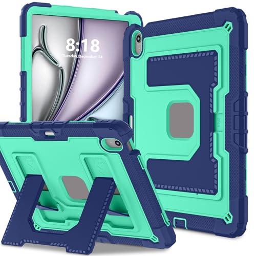 Évitez les casses d'écran avec l'étui rigide iPad Air 13 M4 antichoc bleu