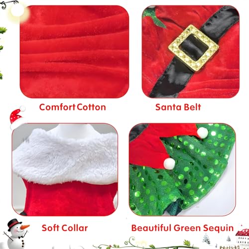 Disfraz Navideño para Perro y Gato, Talla S miniatura 5