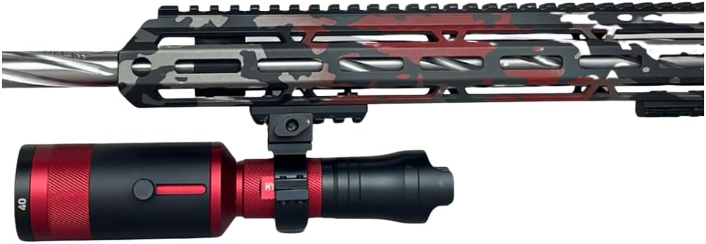 Predator Pro Mount – Universal Light Mount for Scopes/Rifles – Height Adjustable, Windage/Elevation Aligned – Fits 35mm, 30mm, 1” Tubes and Picatinny Rail Mounts