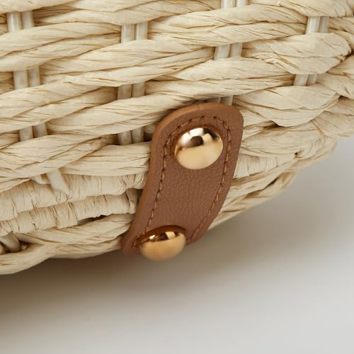 Casual Straw Beach Bags For Women Dumpling Bag Rattan Purses Summer Straw Crossbody Woven Handbag Purse Shoulder Bag Travel3