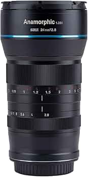 美品・特価SIRUI 24mm F2.8 1.33xアナモルフィック　MTF Amazon.co.jp: SIRUI 24mm アナモルフィックレンズ F2.8 1.33X APS-C