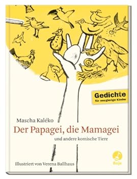 Hardcover Der Papagei, die Mamagei und andere komische Tiere [German] Book
