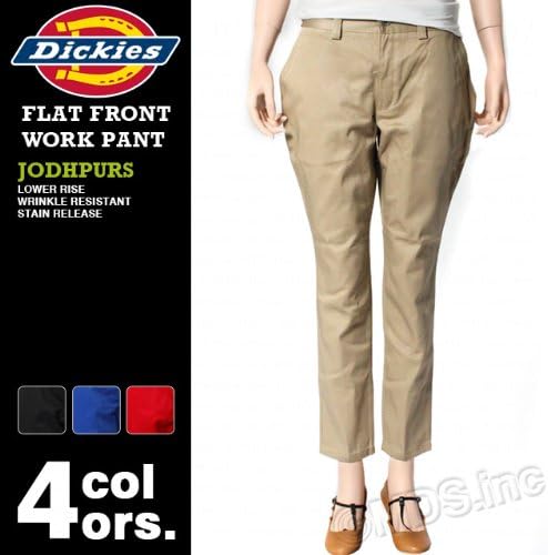 Amazon ディッキーズ Dickies レディース T Cツイルジョッパーズパンツ 123w81wd09 29 イングリッシュレッド ロングパンツ 通販