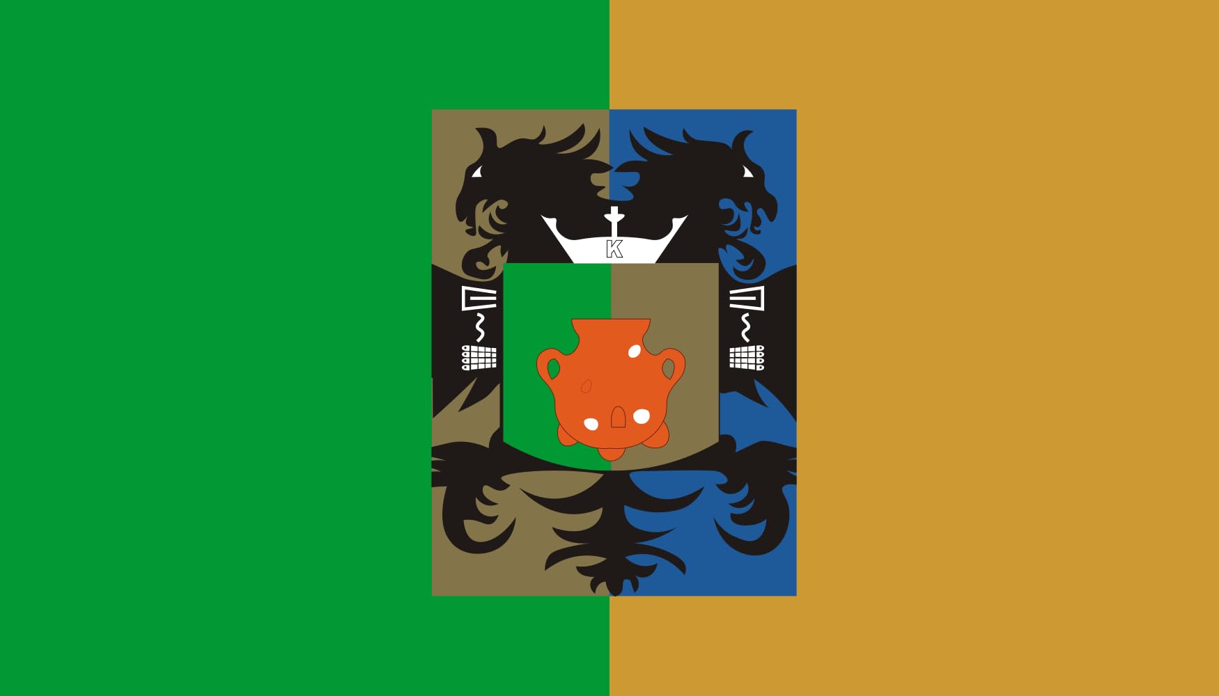 Drapeau Atotonilco el Alto 2018-2021 grand pavillon historique mexicain