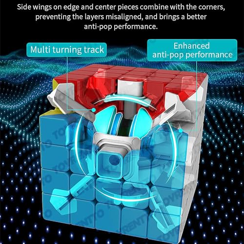 Image of Moyu Meilong 5x5 Speed Cube Smooth Turning Stickerless Puzzle Toy for Beginners and Professionals High Performance 5x5 Cube for Kids and Adults