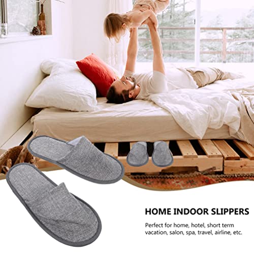 Alipis Spa de Casa para Os Hóspedes 6 Pares Unisex Descartável Spa Chinelos Não- Deslizamento Univer