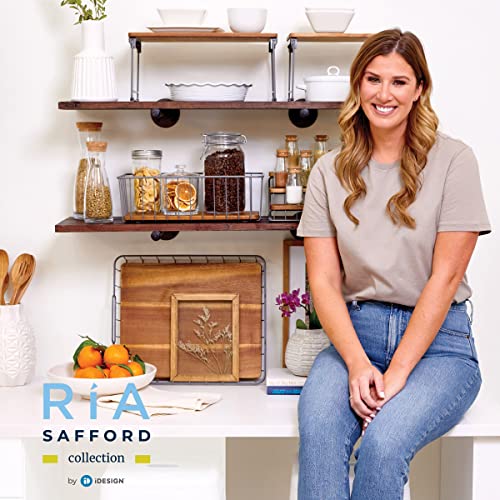 Interdesign 95422 Idesign The Ría Safford Collection Acacia Wood And Wire Two Organizer, 12 Inch X 8.5 Inch X 5", 2 Tier Spice Rack thumb #5