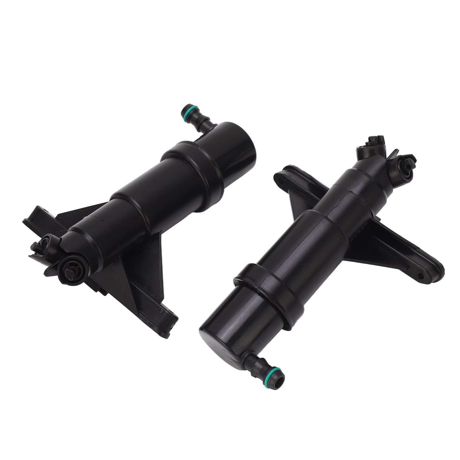 Boquilla de Lavado de Faros para Serie 525i E60, 61677038415 Puntos Muertos Limpios, 61677038416 Chorro Izquierdo Derecho, Reemplazo OE, Compatible con Serie 5 E60 2004-2010,