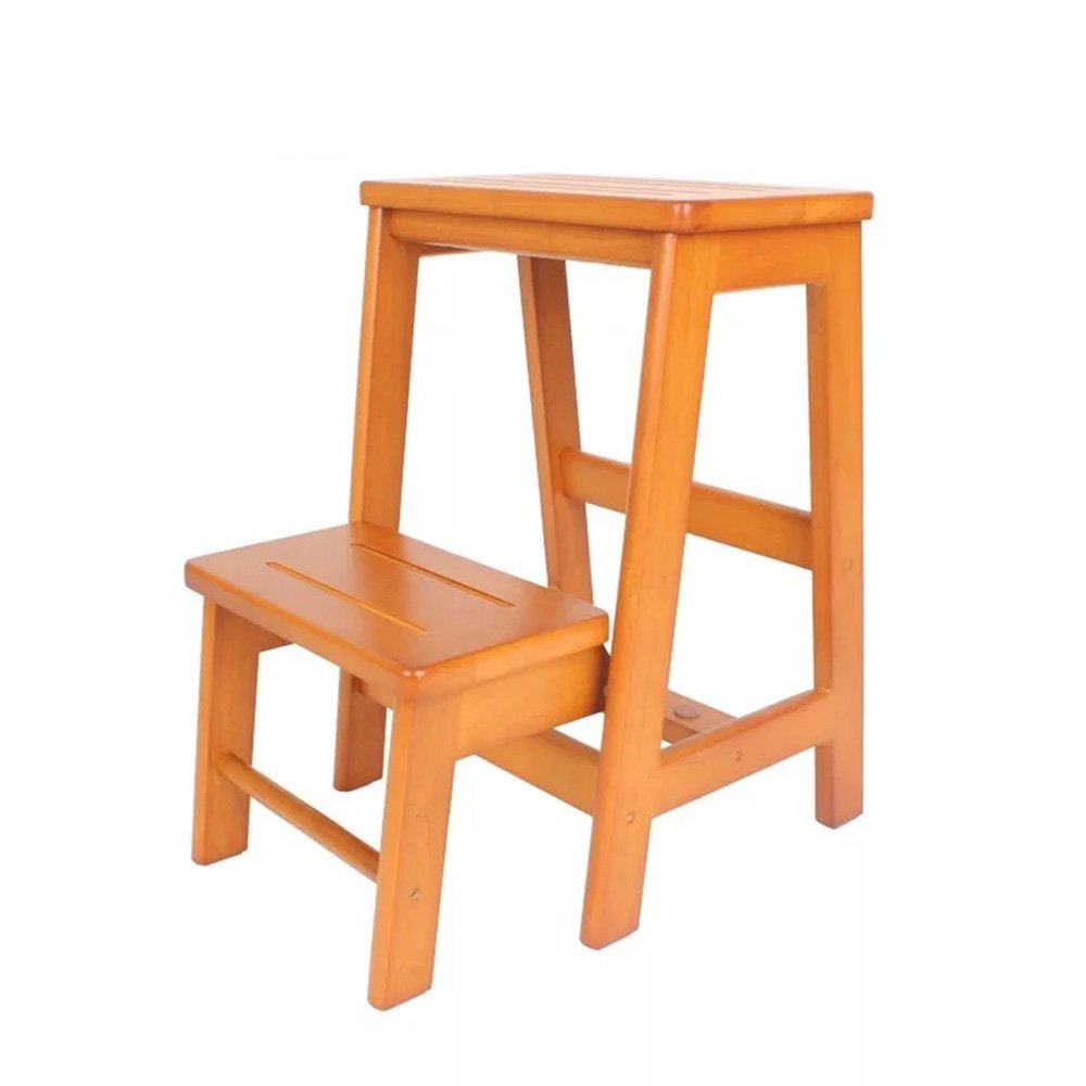 buy-sgmymx-step-ladder-2-steps-wooden-steps-convert-folding-library
