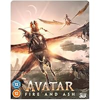 Avatar: Fire and Ash 3D + Blu-ray + Blu-ray Bonus disc SteelBook