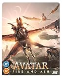 Avatar: Fire and Ash 3D + Blu ray + Blu ray Bonus disc SteelBook [Region Free]