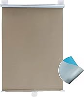 Vista 32 de Persianas inalámbricas con ventosas, persianas opacas para cubrir ventanas, persianas enrollables retráctiles, cortinas de automóvil sin