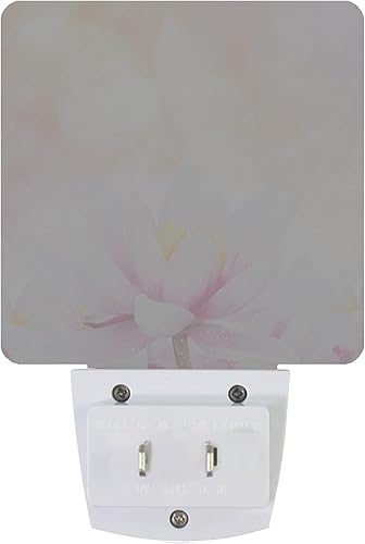 Miniatura 3 de Luz nocturna de loto de lirio de agua rosa, luces nocturnas LED enchufables, lámpara de noche con sensor automático, lámpara de anochecer a