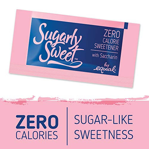 SUGARLY SWEET Zero Calorie Sweetener Packets with Saccharin, Sugar Substitute, Sugar Alternative, Pink Sweetener Packets, 2,000 Packets - Thumbnail 2