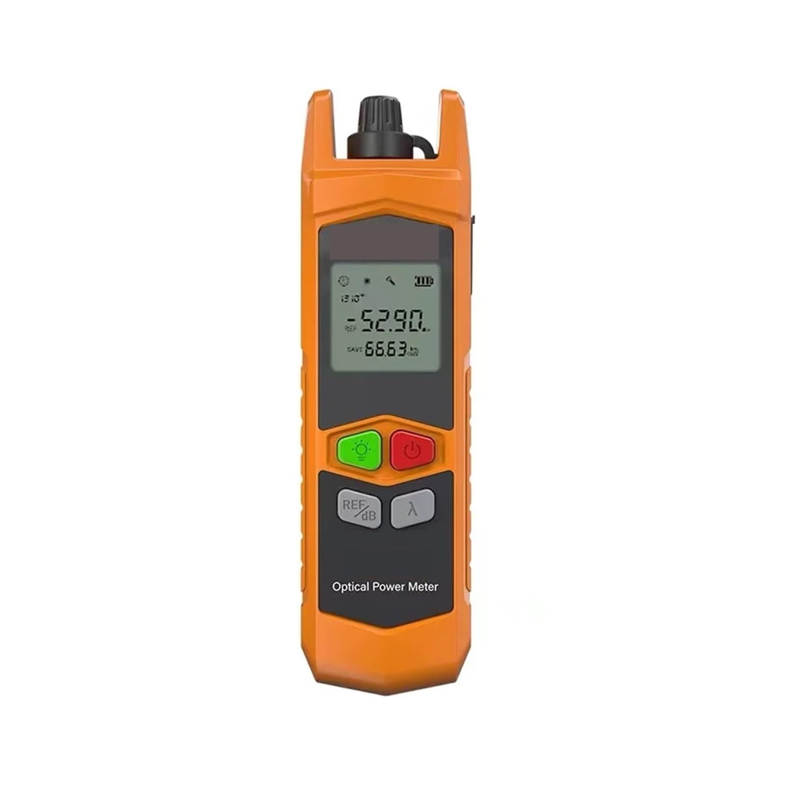 Miernik mocy światłowodu, 7 Tester Utraty Długości Fali Miernik Mocy Światłowodu OPM LED Light -70~+6db W Zestawie KPM-35 KPM-25 KPM-11M do wykrywania usterek kabli(3)
