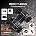 VEVOR 1/18 Scale Brushless RC Car for Adults, All Terrain 4WD Off-Road RC Truck 45 km/h, Remote Control Vehicle with Extra Shell 45° Wheelie & Adjustable Speed Racing Toy for Adults Kids Boys IPX4