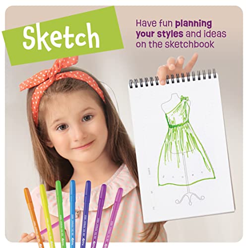 Fashion-Design-Studio-Sewing-Kit-for-Kids-Girls-Arts-Crafts-Kits-Age-6-7-8-9-10-12-Learn-to-Sketch-Sew-with-Real-Designer-Sketchbook-Kid-Art-Project-Gift-Girl-Craft-Activities-Gifts Fashion-Design-Studio-Sewing-Kit-for-Kids-Girls-Arts-Crafts-Kits-Age-6-7-8-9-10-12-Learn-to-Sketch-Sew-with-Real-Designer-Sketchbook-Kid-Art-Project-Gift-Girl-Craft-Activities-Gifts