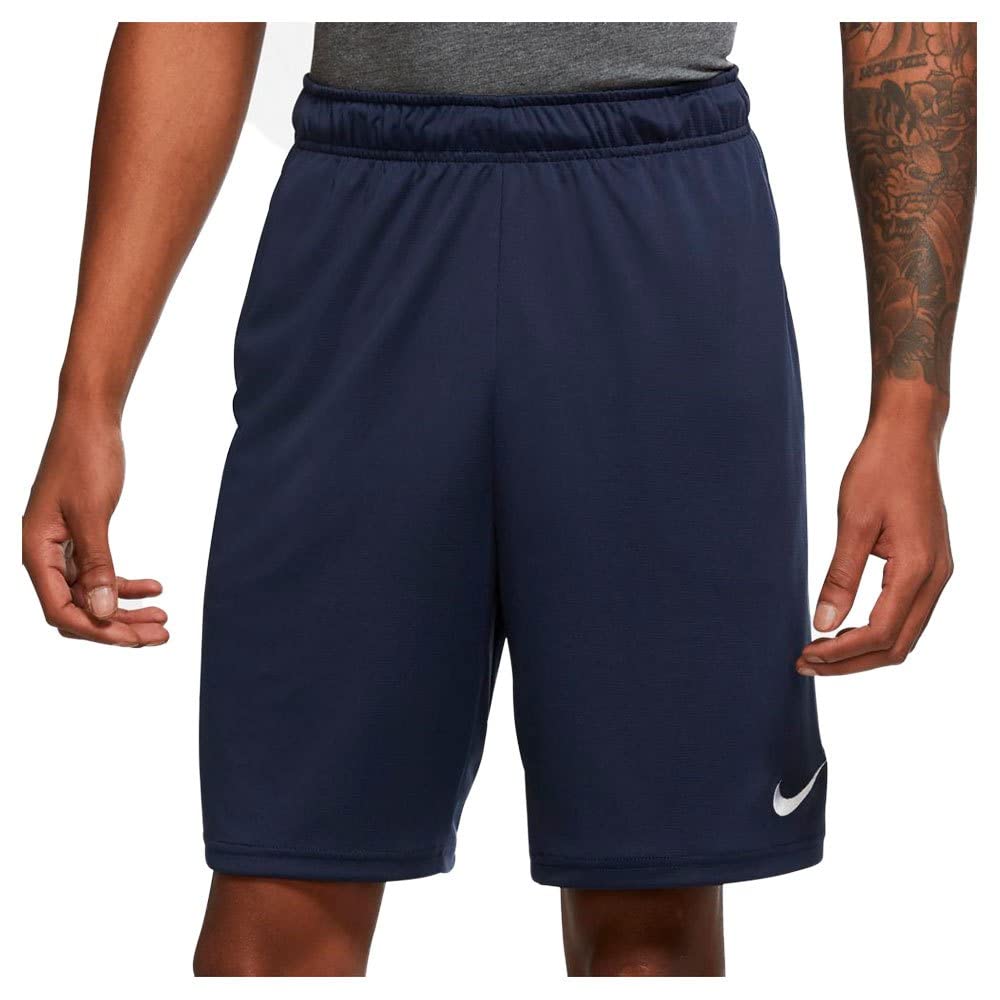 Nike DF Knit Short 6.0 Training Shorts Obsidian | White 2XL