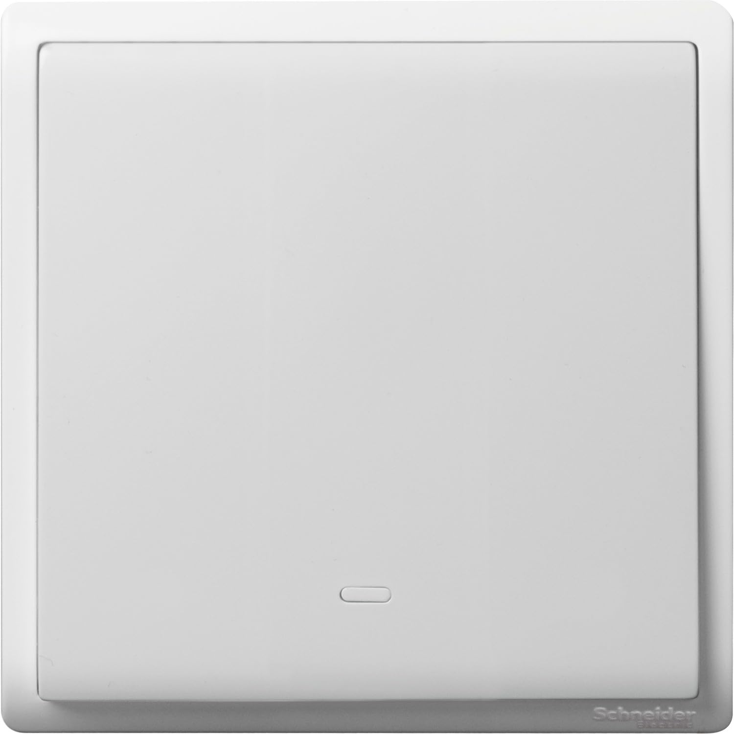 Schneider Electric Pieno, 1 Gang, switch, Pieno - 16A 250V - 1 gang 2 way switch with fluorescent locator, E8231L2F