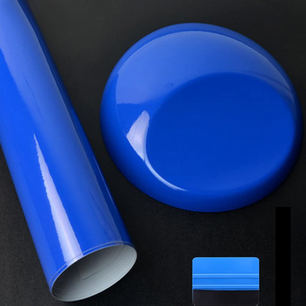 NewL High Gloss Red Vinyl Wrap Self Adhesive Air Release Bubble Outdoor Rated for Automotive Use (30cm x 150cm) — view 15