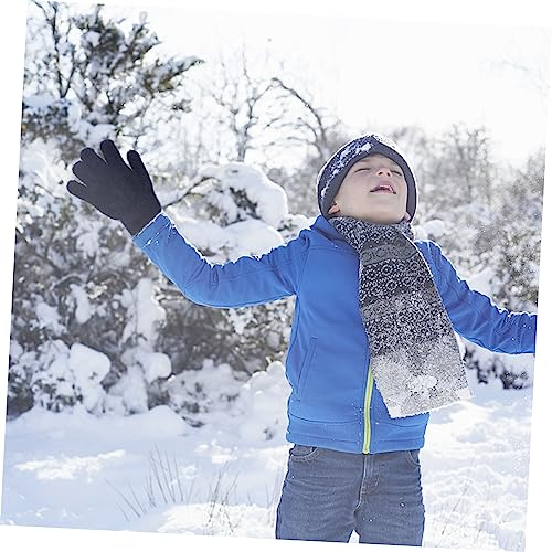 Boys and Girls Winter Gloves Boys and Girls Wool Mittens Warm Mittens for Birthday Christmas4