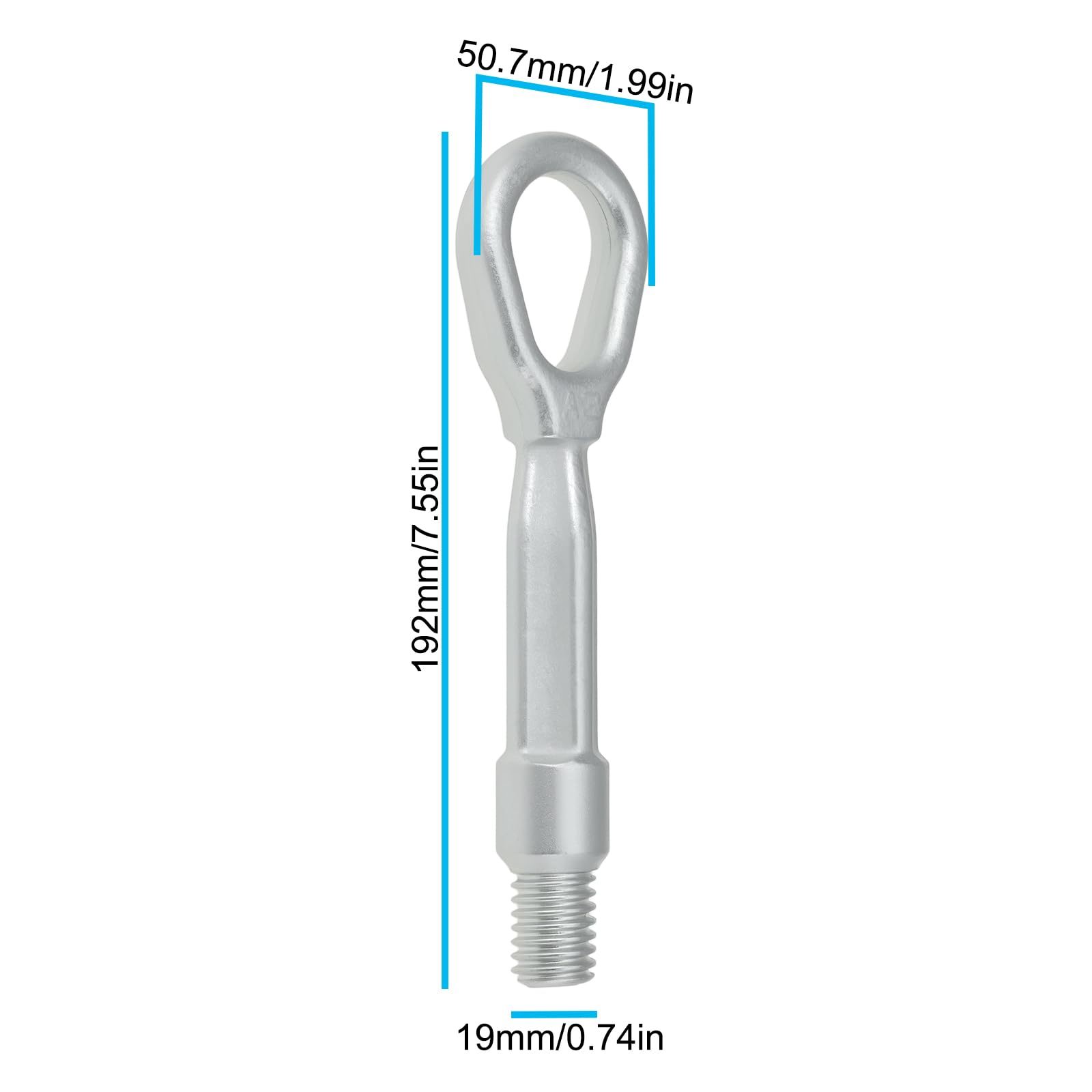 SG Store Anhängerhaken Abschlepphaken 72157953893 Kompatibel mit BMW 1er 2er 3er 4er F20 F30 F32 F36 2012-2019