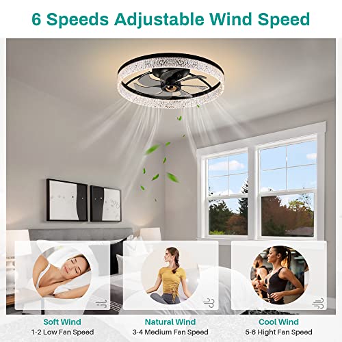 Ceiling-Fan-with-Light-Black-Low-Profile-Ceiling-Fan-LED-Ceiling-Fan-with-Light-and-Remote-Quiet-Modern-Ceiling-Fan-for-Bedroom-Living-Room
