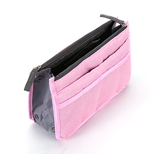 Preisvergleich Produktbild Reiseveranstalter Tasche für Make-up, Kosmetik, Toilettenartikel, Dessous oder mehr. Mittlere Größe. (Rosa)