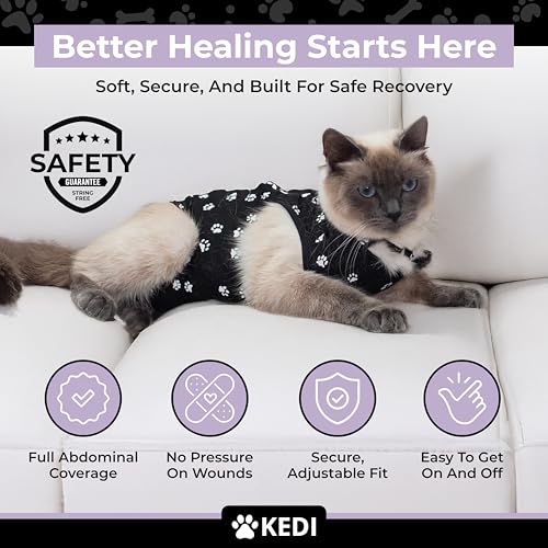 #1 Best Cat Recovery Suit - Premium Pet Apparel Set - Image 7