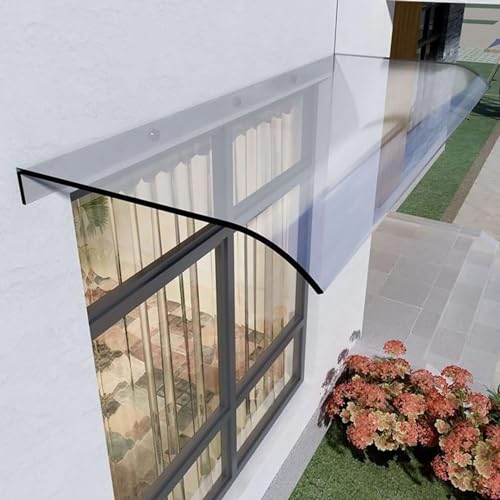 Auvent de fenêtre anti-UV résolvant les problèmes d'infiltration d'eau sur porte et patio