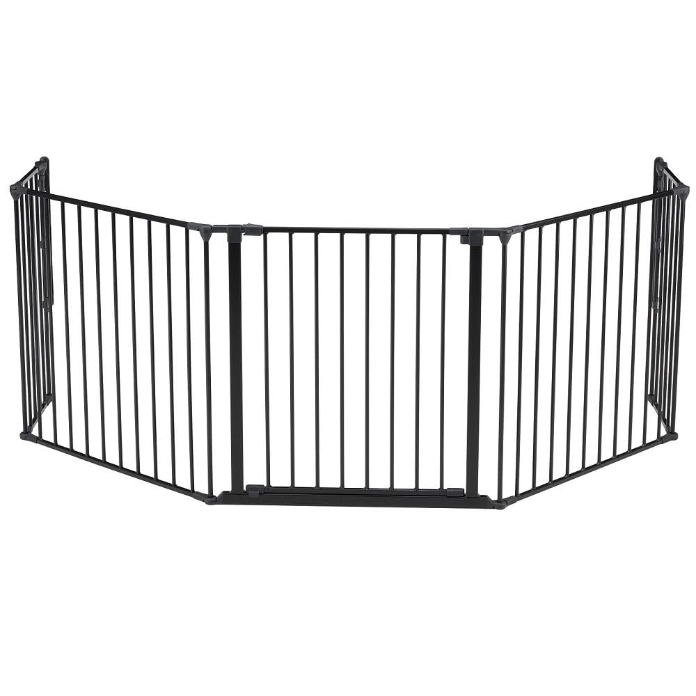 BabyDan Hearth Gate / Room Divider (Extra Large, 90-278cm, Nero)