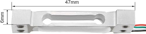 Miniatura 2 de uxcell Sensor de pesaje de células de carga con cable de equilibrio electrónico de 17.64 oz, 1 paquete para báscula de cocina, báscula de baño de
