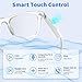 Smart Glasses - Bluetooth Glasses for Men & Women, Touch Control, Outdoor UV Protection and Voice Control, Hands-Free Calls (Clear Lens)