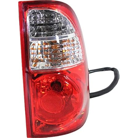 Pair Of Black Housing Clear Lens Taillights For 2000-2006 Toyota Tundra Regular Cab & Access Cab | Eagle Eyes Brand