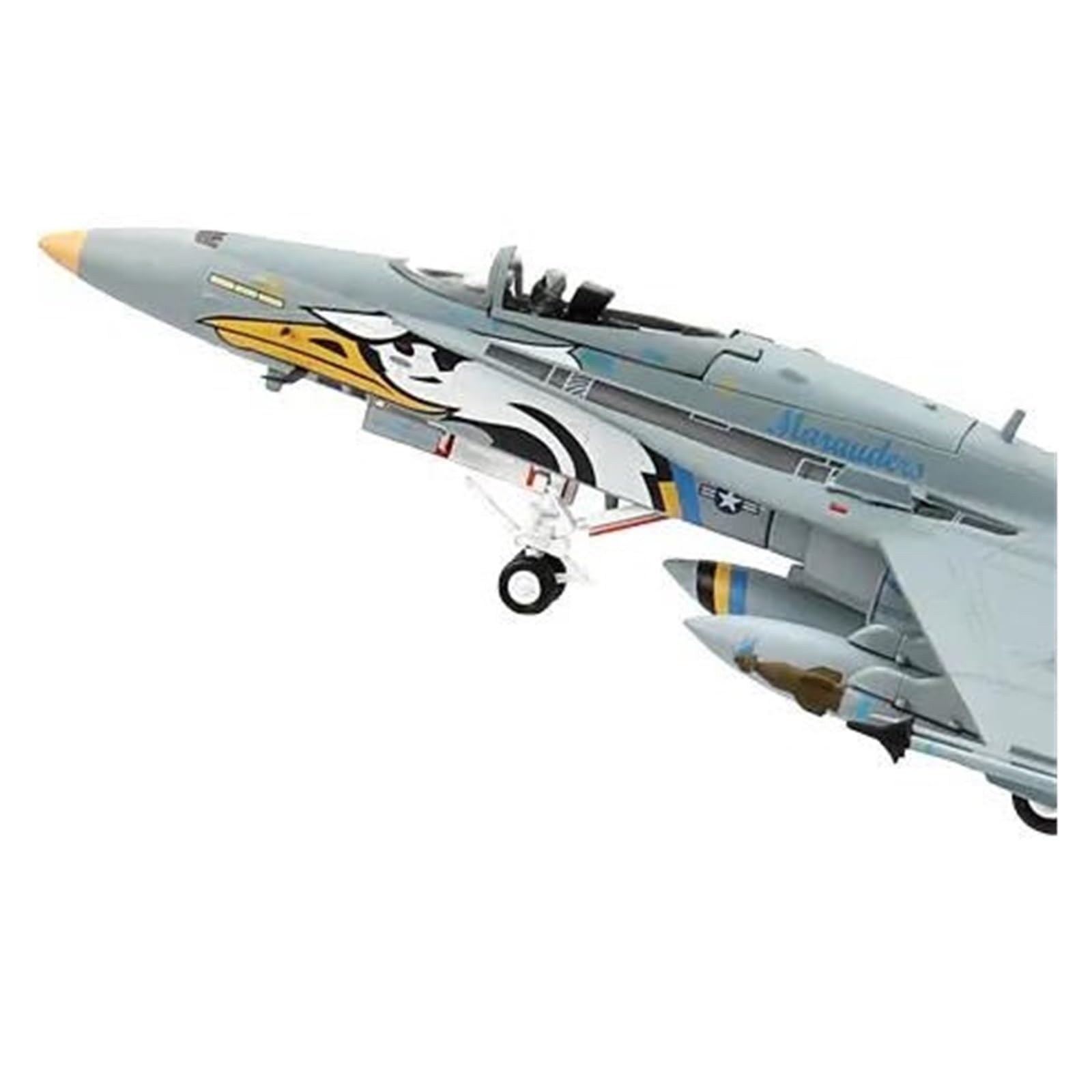 Maquette Avion De Chasse En Alliage – Échelle 1/72 – Réplique Sur Socle – Décorative Et Collection – Dimensions 12,8 X 15,5 Cm