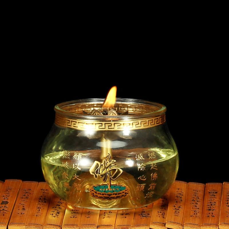 Miniatura 2 de Decoración de escritorio para mascota, utensilios budistas, suministros religiosos de oración de sacrificio, 72 unidades