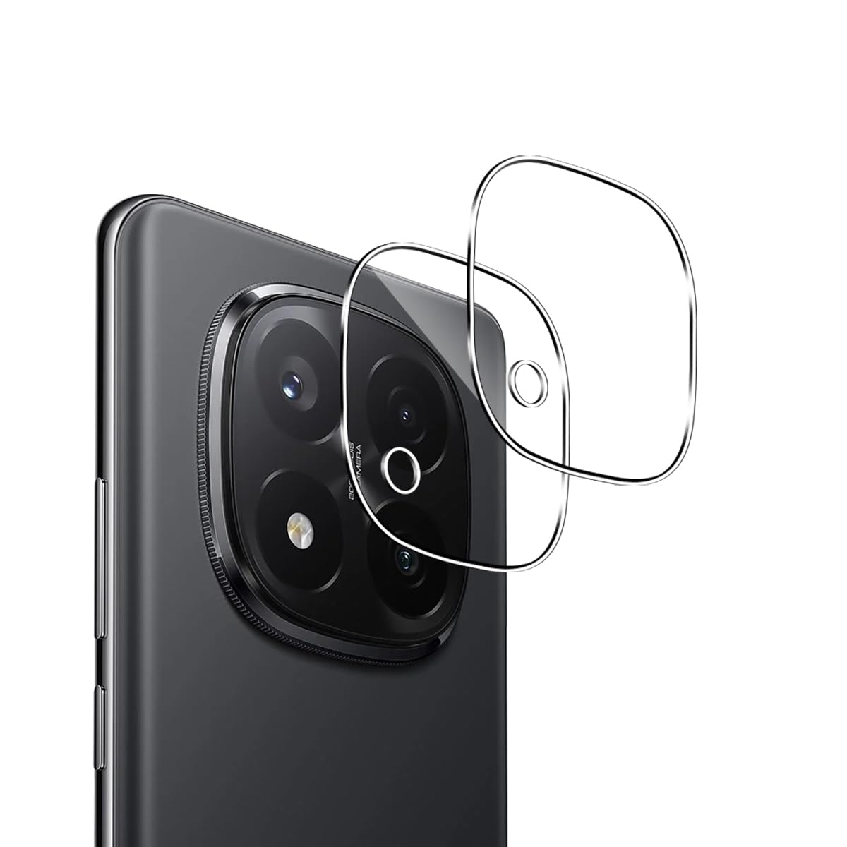 Kameraschutzfolie Für Xiaomi Mi 14T / Redmi Note 14 Pro – 9H Härte, 4 Stück, Schwarz